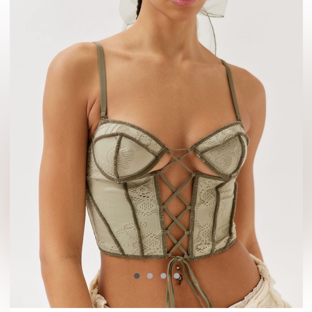 Out From Under Lace Up Corset